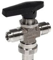 Ham-Let Valves - Hydraulic & Pneumatic MBV-X-80-SS-GL-1/4 - Valve, Stainless Steel (3205524)