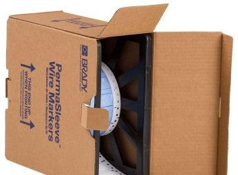 Brady Labels PS-500-2-WT - PermaSleeve Polyolefin Wire Marking Sleeves (32605)