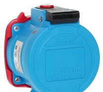 Meltric Plugs & Receptacles 33-14047 - Receptacle, 20A, 277/480V, 3P+N+G, Poly, DS20 (33-14047)
