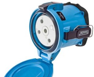 Meltric Plugs & Receptacles 33-94143 - Receptacle, 100A, 600V, 3P+G, Poly, DS100 (33-94143)