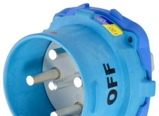 Meltric Plugs & Receptacles 33-98167 - Inlet, 3P+N+G, 100A, Poly, 120/208V (33-98167)