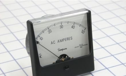 Simpson Electric Panel Meters & Gauges 35075 - Panel Meter, 0-50AAC, 3.5in., 5AAC Transformer (35075)