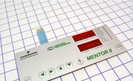 Control Techniques Drives 3617-0002-01 - Keypad Overlay, Mentor II (3617-0002-01)