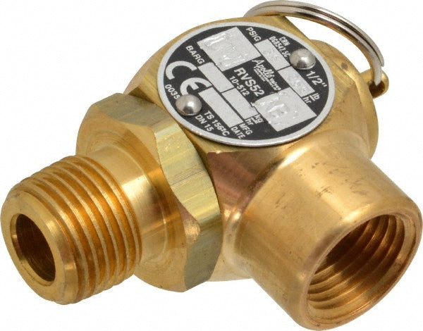 Apollo® 10-512-B35 Apollo® ASME Safety Relief Valve: 1/2" Inlet, 35 Max psi (10-512-B35)