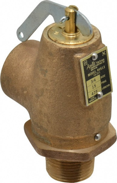 Apollo® 13-211-B15 Apollo® ASME Low Pressure Steam Heating Relief Valve: 3/4" Inlet (13-211-B15)