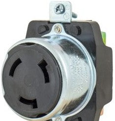 Bryant Electric Plugs & Receptacles 3769 - Locking Devices, Industrial, Flush Receptacle, 50A (3769)