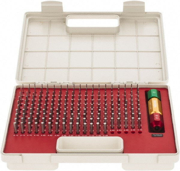 SPI 22-179-6 SPI Class ZZ Plug Gage Set: 1.30 to 4.98 mm, 185 Pc (22-179-6)