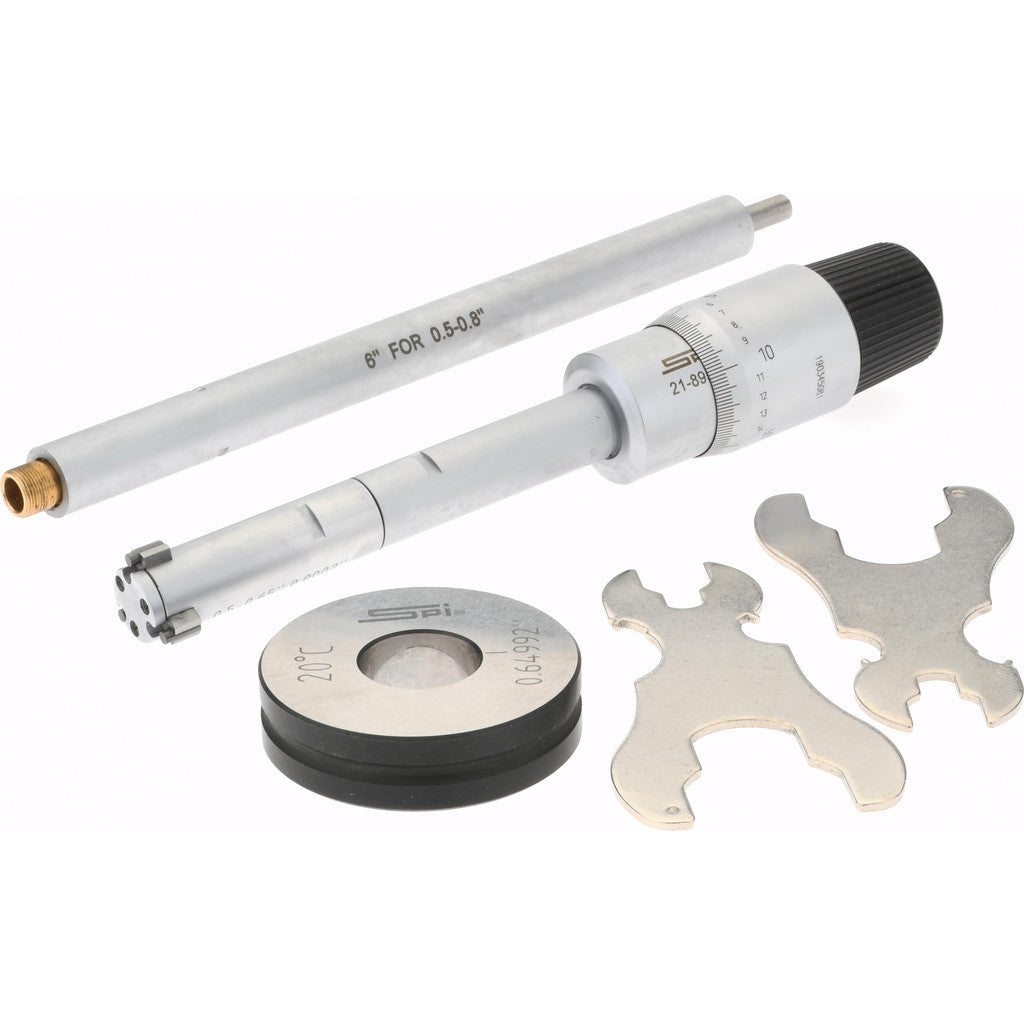 SPI CMS160712057 SPI Mechanical Hole Micrometer: 0.5000 to 0.6500" Range (CMS160712057)