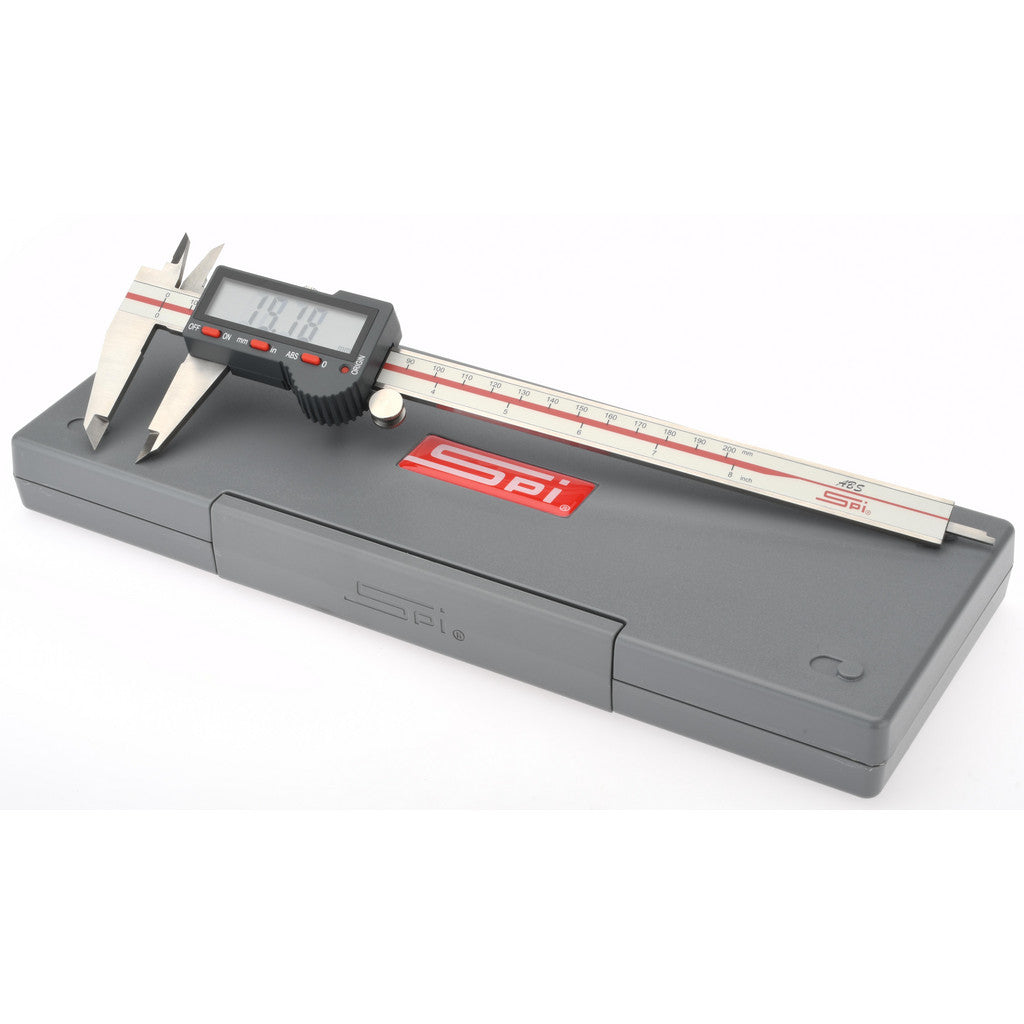 SPI CMS160928005 SPI Electronic Caliper: 200.00 mm/8", ±0.0100 mm/±0.0005" (CMS160928005)