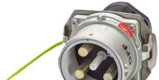 Meltric Plugs & Receptacles 39-48043-172 - Inlet, 400A, 480VAC, 3P+G+2PIL, DR-400A (39-48043-172)