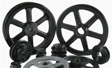 Maurey Power Transmission Pulleys & Sheaves 3B6.6 - Fixed Pitch Sheave, Bushing Required, 3 Grooves (3B6.6)