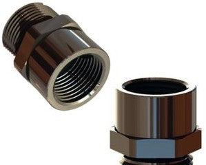 Pepperl Fuchs Fittings AD.M32.NPT1.SS.C.15.K01 - Adapter, Metric Male to NPT (400945)