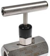 NOSHOK Valves - Hydraulic & Pneumatic 404-FFS - Needle Valve, 1/2 NPT, Female x Female, 316 SS (404-FFS)