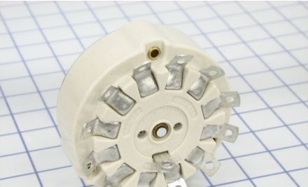 Ohmite Switches 412-12 - TAP SWITCH, 12 POSITION, 50A, 1 GANG 300VAC (412-12)
