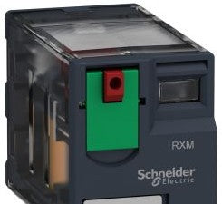 Square D Relays RXM4AB1F7 - Miniature Plug-in relay - Zelio RXM 4 C/O 120 V (416422)