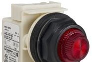 Square D Switches 9001SKT38LRR31 - Pilot Light 120V 30mm Sk +Options (419247)