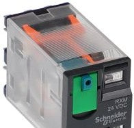 Square D Relays RXM3AB2BD - Plug-In Relay, 250V, 10A, Miniature, Zelio RXM (421692)