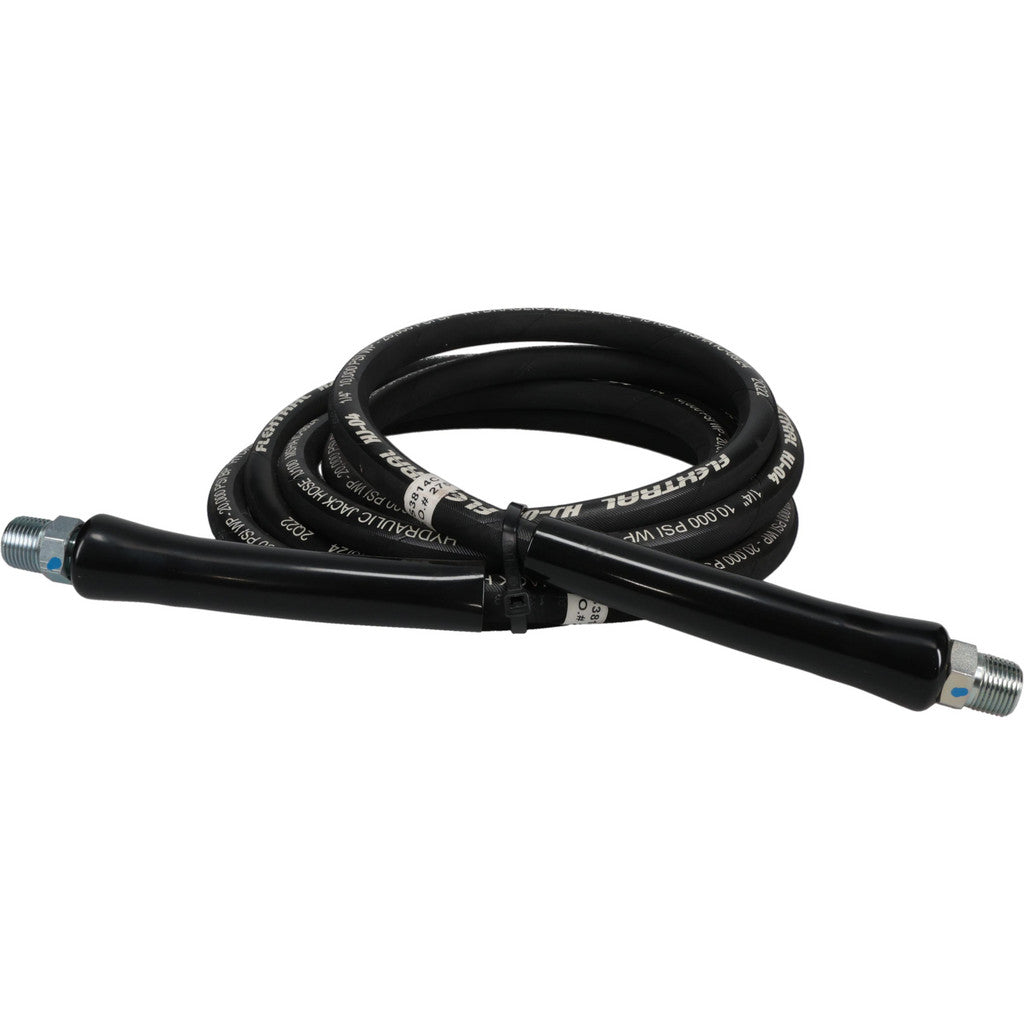 Value Collection PS-MH-HPC1-097 Value Collection Hydraulic Pump Hose: 1/4" ID, 10' OAL, Rubber (PS-MH-HPC1-097)