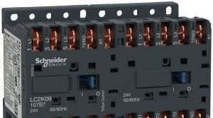 Square D Contactors LC2K09107B7 - TeSys K Contactor, 3-Poles (3 NO), 9A, 24V AC (427522)