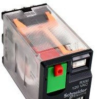 Square D Relays RXM4AB2F7 - Miniature Plug-in relay, 250V, Zelio RXM,with (439459)