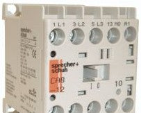 Sprecher + Schuh Contactors CA8-12C-10-24D - IEC Miniature Contactor 12 A (45-122-155-66)