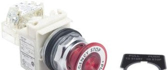Square D Switches 9001KR9P1R05H13 - Push Button 600 VAC 10A 30mm T-K (451019)