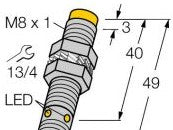 Turck Inductive Proximity NI3-EG08-AP6X-V1131 - SENSOR; INDUCTIVE; PROXIMITY (4602750)
