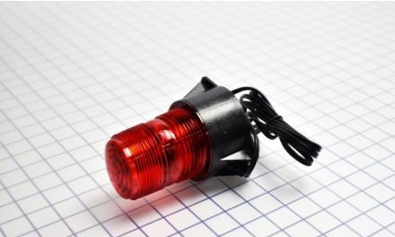 Tomar Electronics Visual Signaling Devices 480S-120-R - Red, 120VAC Cord & Plug Surface Mount - AC (480S-120-R)