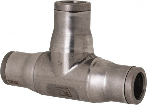 Legris 3804 60 00 Legris Push-to-Connect Tube x Tube Tee: 3/8" Tube OD (3804 60 00)