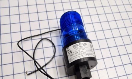 Tomar Electronics Visual Signaling Devices 490S-120-B - Strobe, Blu, 120VAC, 1/2in.NPT Female Pipe (490S-120-B)