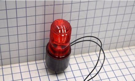 Tomar Electronics Visual Signaling Devices 490S-120-R - Strobe, Red, 120VAC, 1/2in.NPT Female Pipe (490S-120-R)