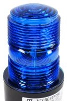 Tomar Electronics Visual Signaling Devices 490S-120T-B - Blue, 120 VAC Hazardous location Microstrobe (490S-120T-B)