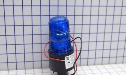 Tomar Electronics Visual Signaling Devices 490S-1280-B - Strobe, Blu, 12-80VDC, 1/2in. Female Thread (490S-1280-B)