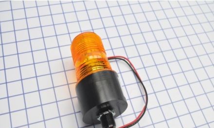 Tomar Electronics Visual Signaling Devices 495S-1280-A - Strobe, Amb, 12-80VDC,1/2in. NPSL Male Pipe (495S-1280-A)