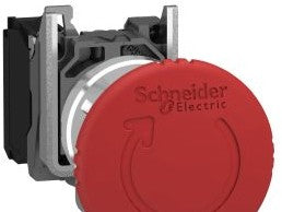 Square D Switches XB4BS8442 - Red 40mm Emergency Stop, Switching Off 22mm (505686)