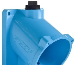 Meltric Plugs & Receptacles 514B3N07 - Conduit Box, Poly, 3/4in.NPT Inlet (514B3N07)