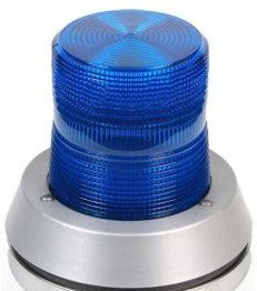 Edwards Signaling Signaling Devices 51B-N5-40W - Flash Beacon W/Horn, 120VAC, Blue (51B-N5-40W)