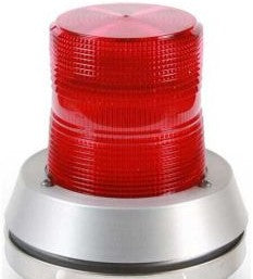 Edwards Signaling Signaling Devices 51XBRFR120A - LED Beacon with Horn, Red, 120VAC, Xtrabrite (51XBRFR120A)
