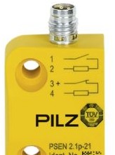 Pilz Safety Switches 522121 - Magnetic Safety Switch, PSEN 2.1p-21 (PSENmag) (522121)