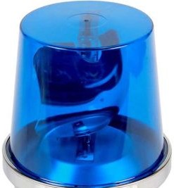 Edwards Signaling Visual Signaling Devices 52B-N5-40WH - Rotating Beacon, Blu, 120VAC (52B-N5-40WH)