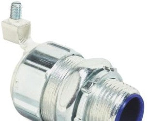 Thomas & Betts Fittings 5338GR-SG - 2-1/2 Inch Insulated Steel Grounding Connector (5338GR-SG)