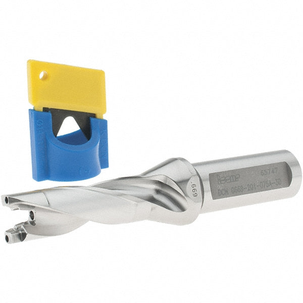 Iscar 3202488 Iscar Replaceable-Tip Drill: 0.6690" to 0.7080", 2.1100" Max Depth (3202488)