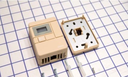 Siemens Building Technologies HVAC Sensors 540-680FA - TEC RM Sensor-w/STPT,IND,OVRD,BG (540-680FA)
