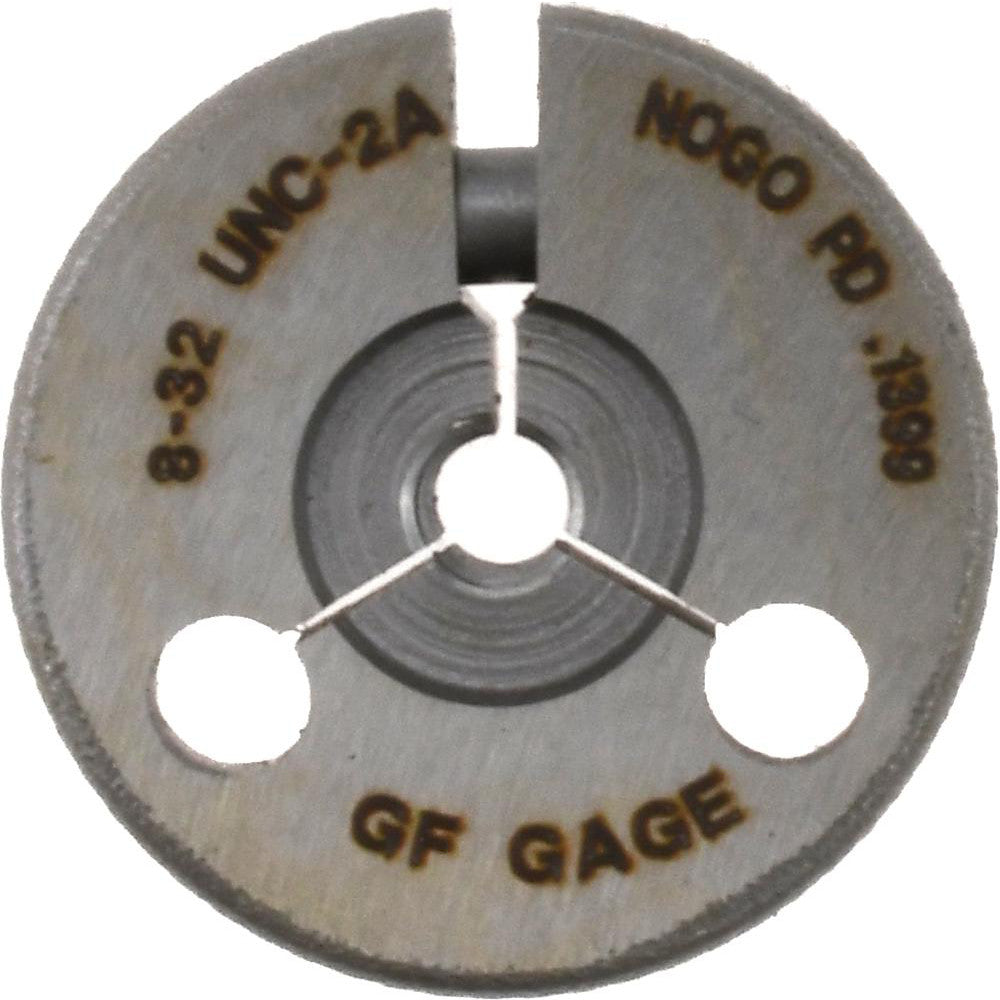 GF Gage R0164322AS GF Gage Thread Ring Gage: #8-32 Thread, UNC, 2A Class of Fit, Go & (R0164322AS)