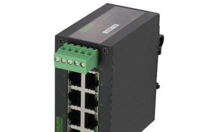 Murrelektronik Ethernet Switches 58171 - Tree 8Tx Metall - Unmanaged Switch - 8 Ports (58171)