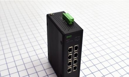 Murrelektronik Ethernet Switches 58192 - 8 Port unmanaged Gigabit Switch 4 PoE Ports IP20 (58192)