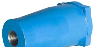 Meltric Plugs & Receptacles 596P0N20 - Handle, 2in. NPT, Aluminum, Blue (596P0N20)