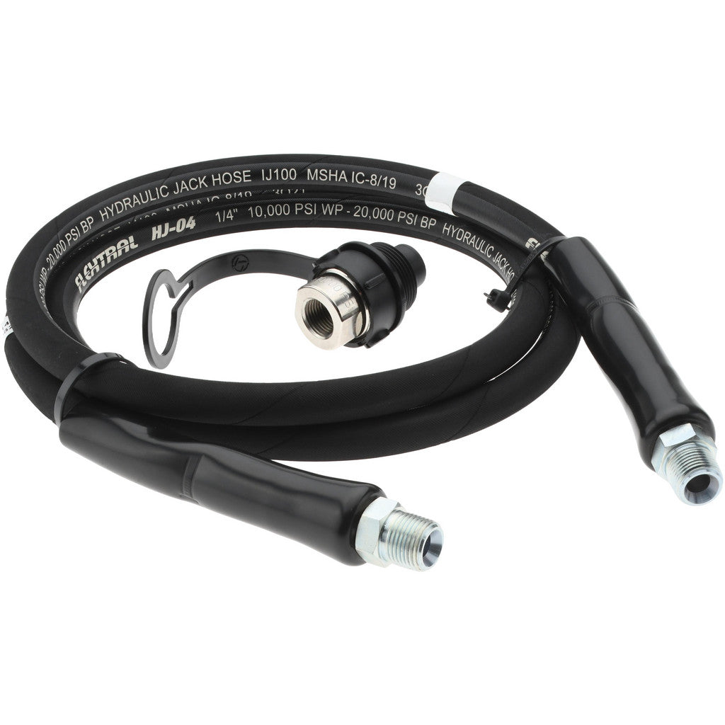 Value Collection PS-MH-HPC1-022 Value Collection Hydraulic Pump Hose: 1/4" ID, 6' OAL, Rubber (PS-MH-HPC1-022)