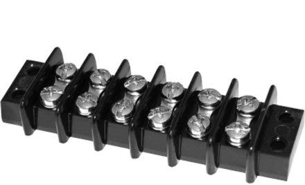 Marathon Special Products Terminal Blocks 600AGP-15 - TERMINAL BLOCK, DOUBLE ROW, OPEN BACK (600AGP15)