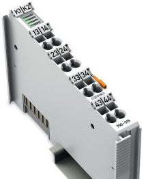 Wago I/O Modules 750-515 - 4-channel relay output; AC 250 V; 2. 0 A (60313613)